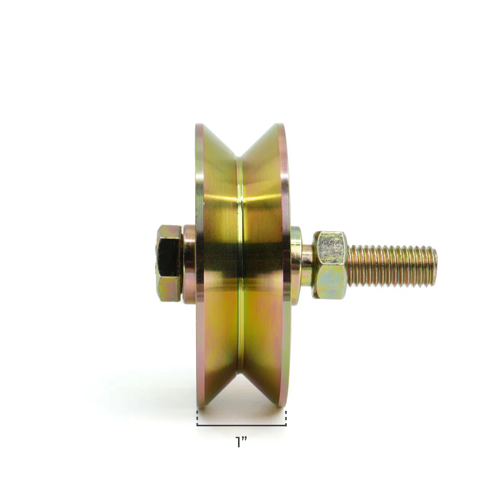 ASE 3 inch Heavy-Duty V Groove Wheel | FAS-RM-WHL-3-GLD - Image 2