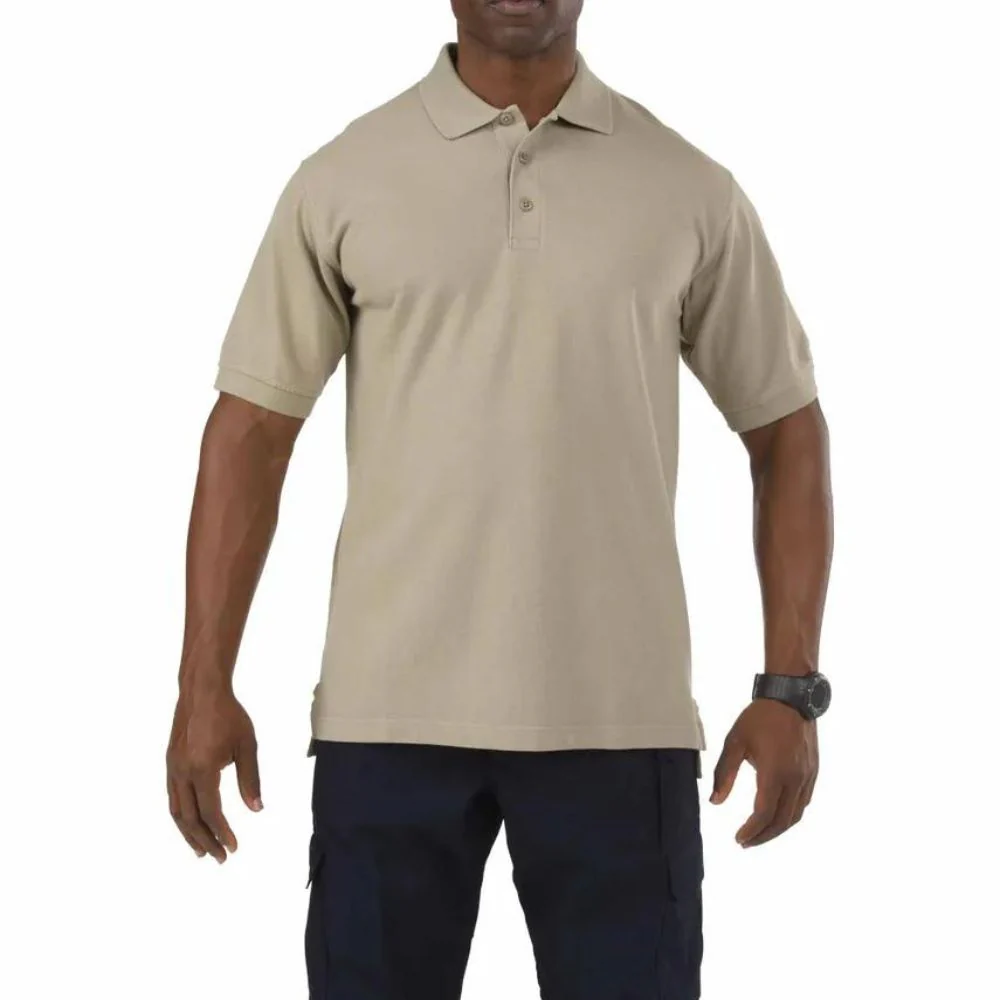 5.11 Tactical Professional Short Sleeve Polo Tall (Silver Tan)