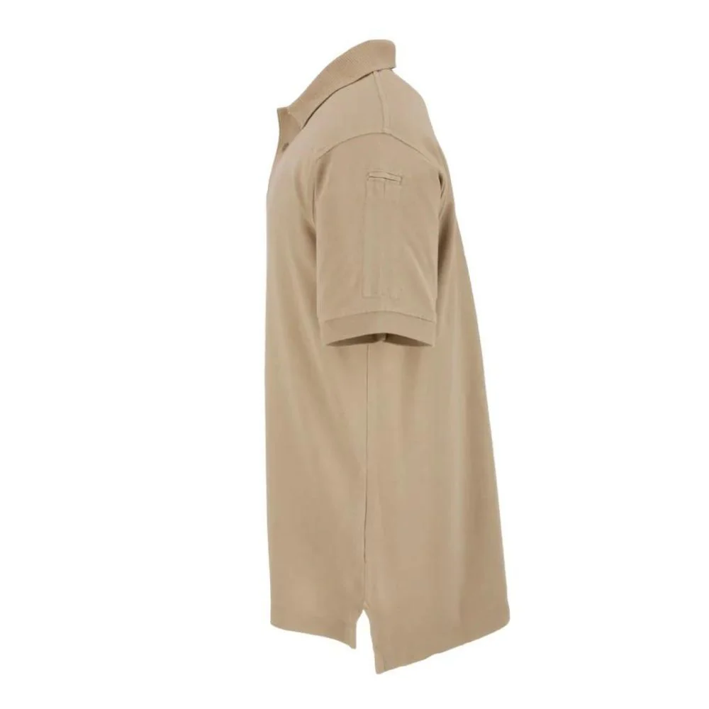 5.11 Tactical Professional Short Sleeve Polo Tall (Silver Tan) - Image 4