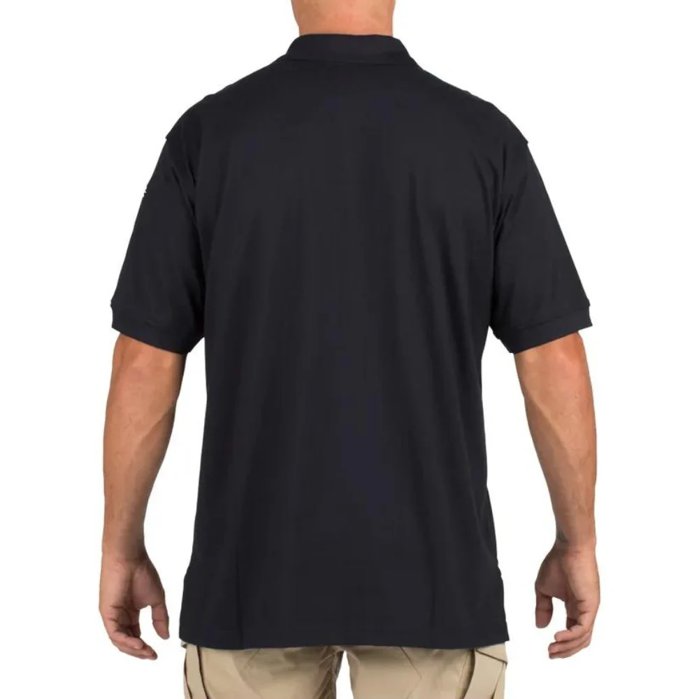 5.11 Tactical Short Sleeve Polo (Dark Navy) - Image 2
