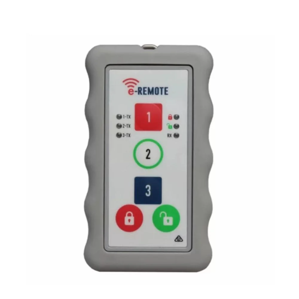 AES E-REMOTE 3 Channel Transmitter with lock and unlock function + 200 Code Receiver