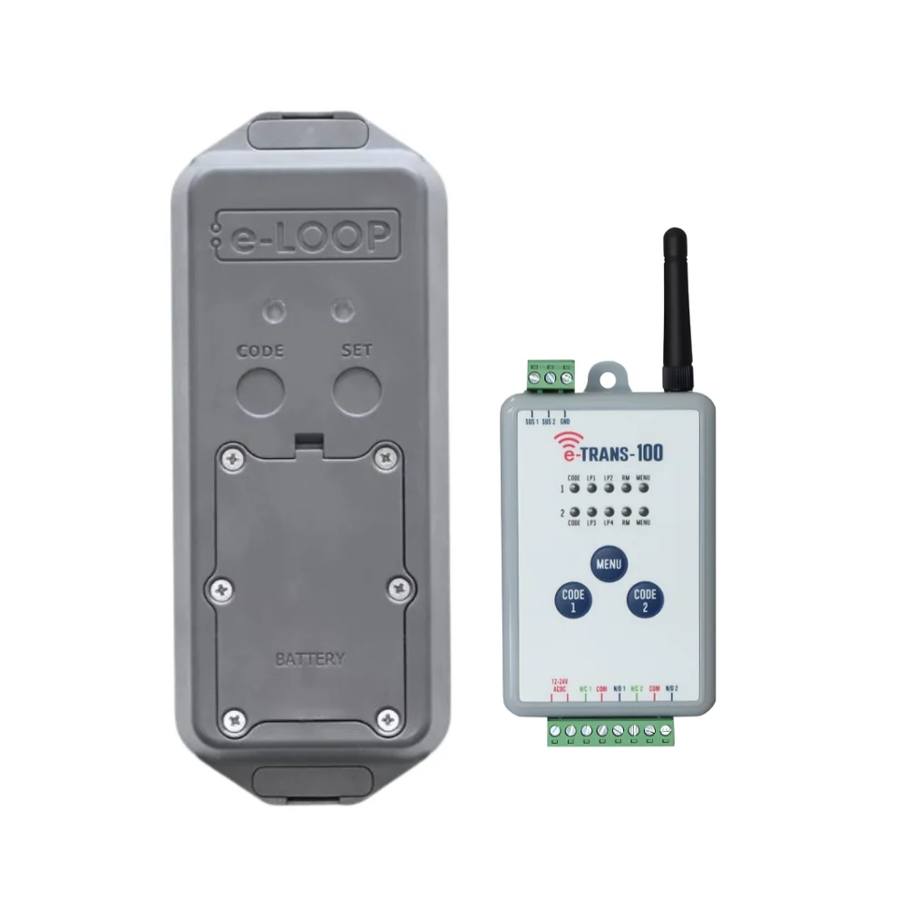 AES EL00PM-RAD-KT Wireless e-Loop Post Mount Loop Kit with eTrans 100 (Presence Mode)