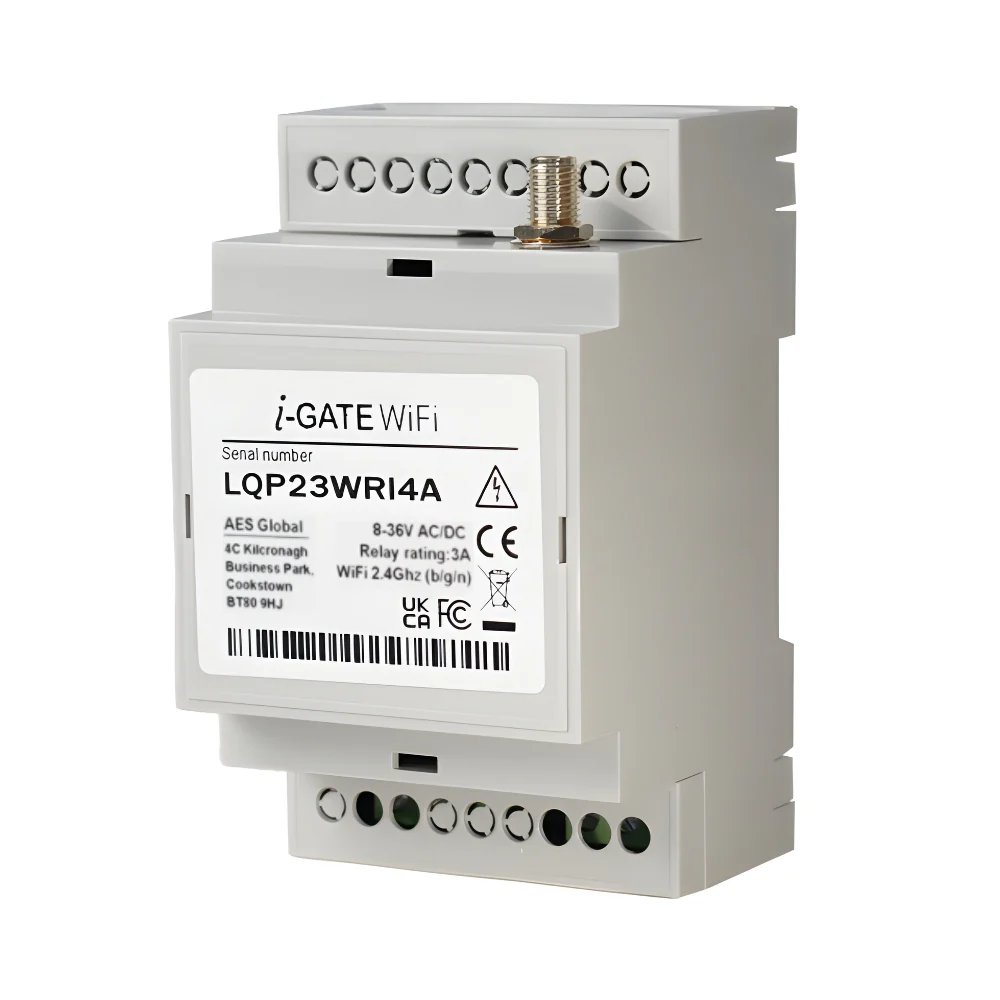 AES i-Gate WIFI IP Switch Gate Opener 1 Relay Output - Image 2