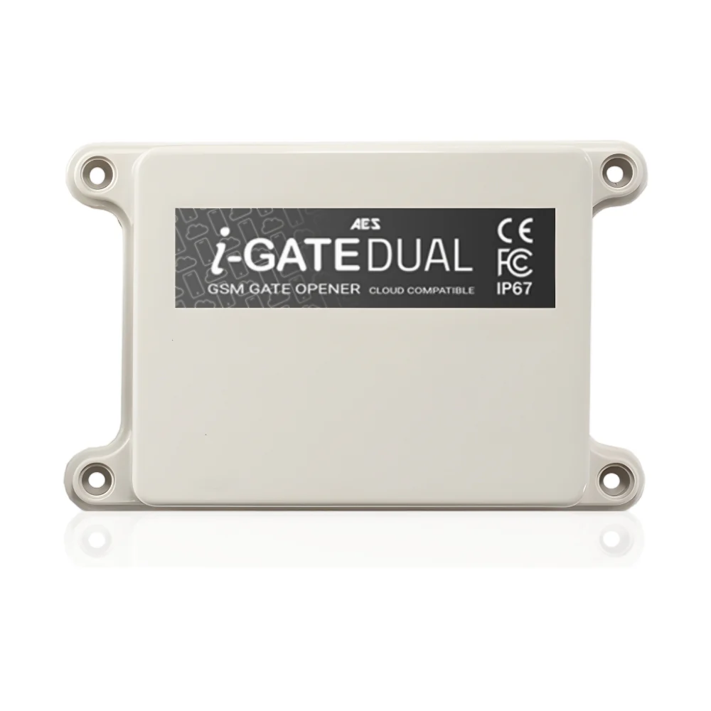 AES IGATE-DUAL-US Cellular Gate Opener 2 Relay Output