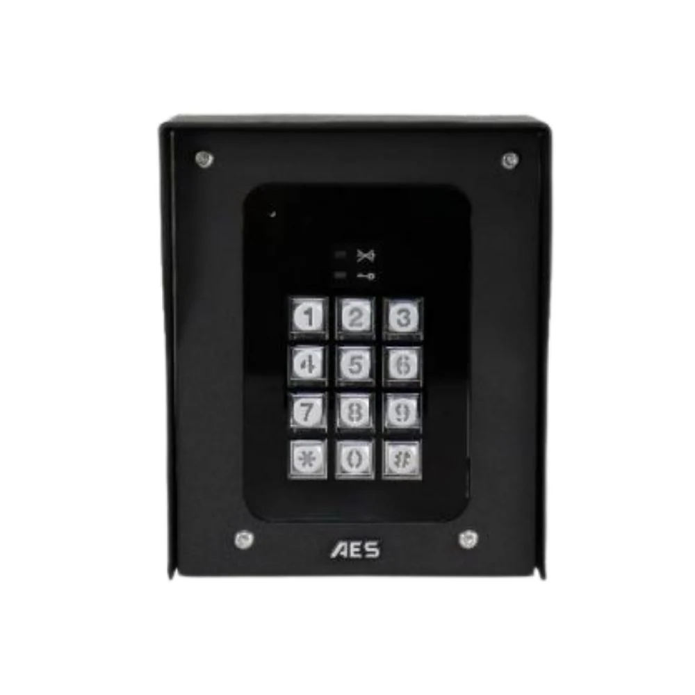 AES Auxiliary Pedestal Mount Keypad | AES-KEY-AUX-PBK-US