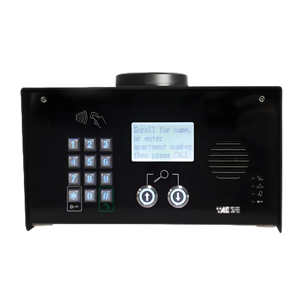 AES Multicom Classic 4G Cellular Callbox with LCD, Keypad, and Prox 125k Reader - Image 2