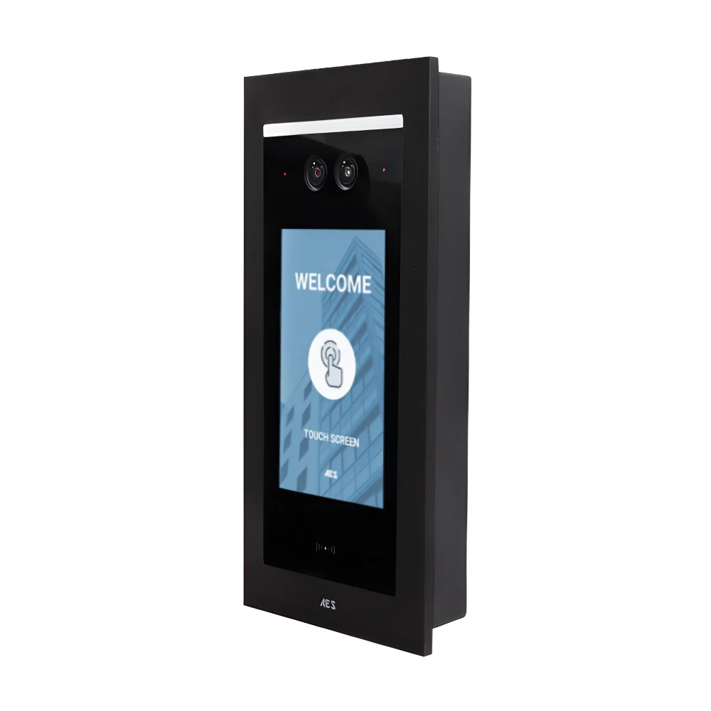 AES OPYN-MULTI-IP-FB-US IP Multi-Apartment Telephone Intercom (Flush Mount)