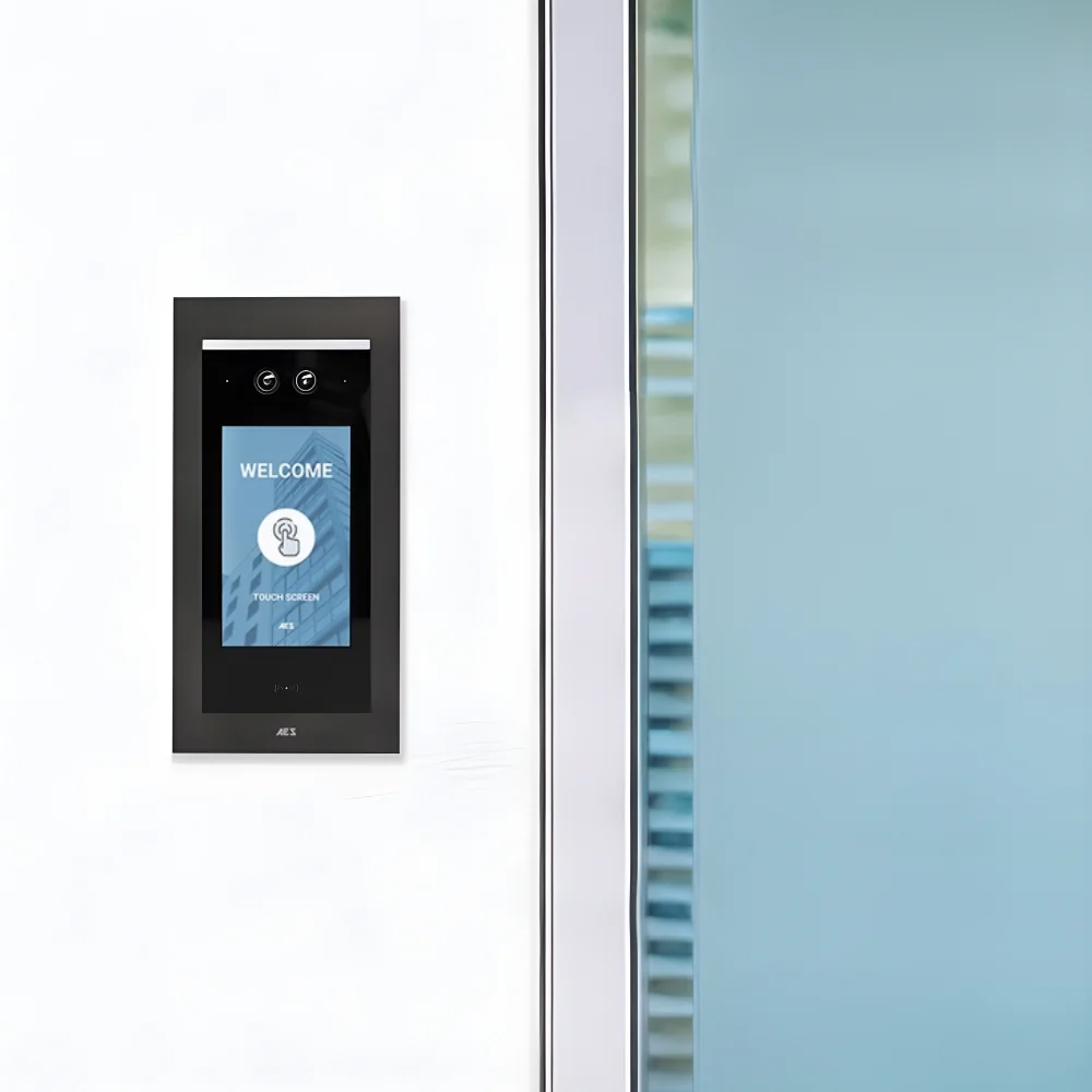 AES OPYN-MULTI-IP-FB-US IP Multi-Apartment Telephone Intercom (Flush Mount) - Image 2