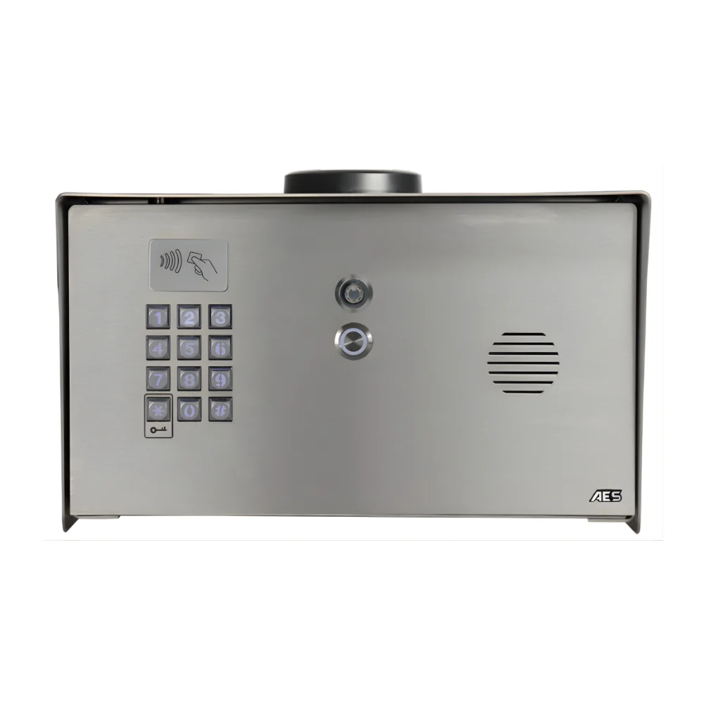 AES Prime EDGE 4G Cellular Pedestal Callbox with Keypad & Prox 125k Reader - Image 2