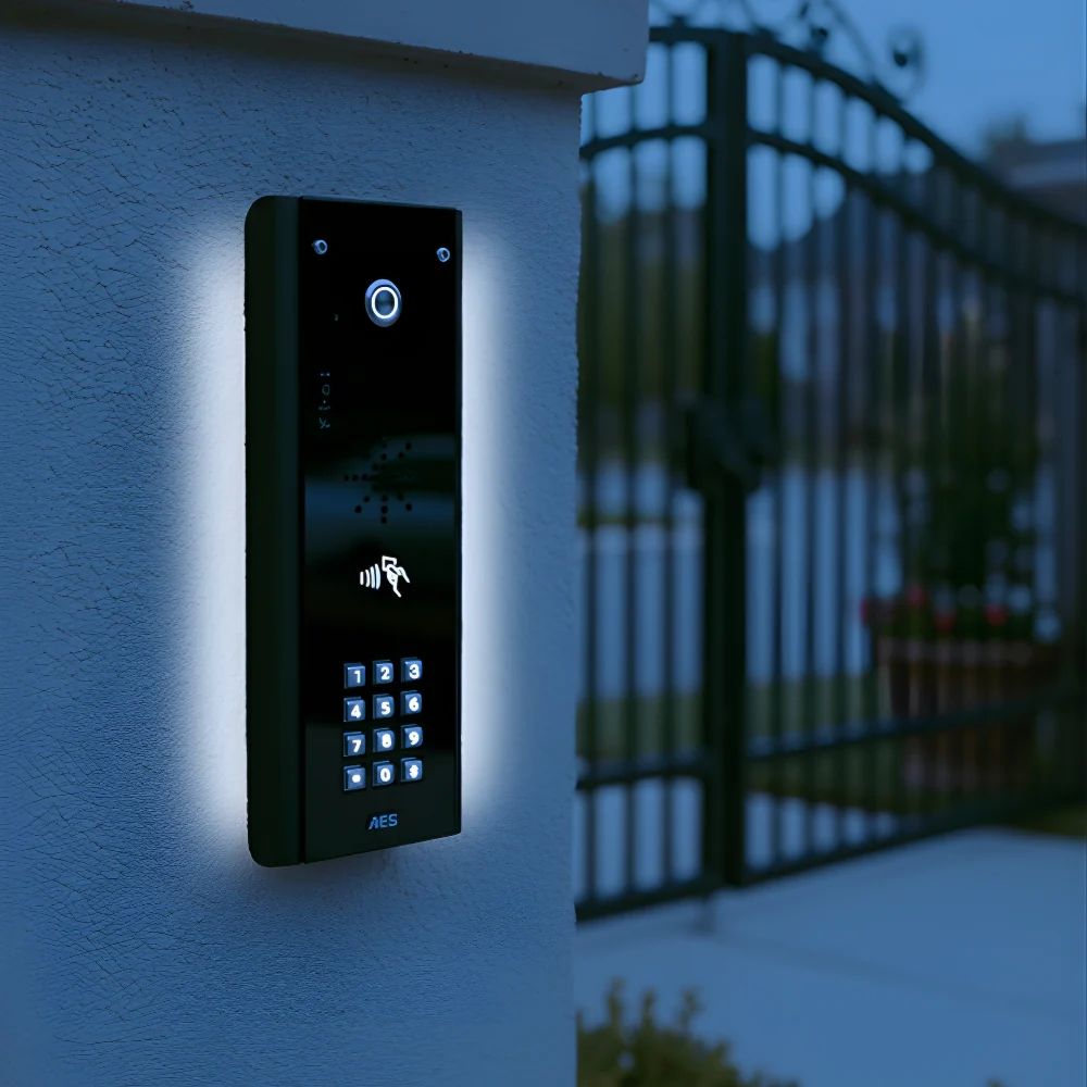 AES PRIME-EDGE-ABK-US Prime EDGE 4G Cellular Architectural Callbox with Keypad & Prox 125k Reader - Image 3
