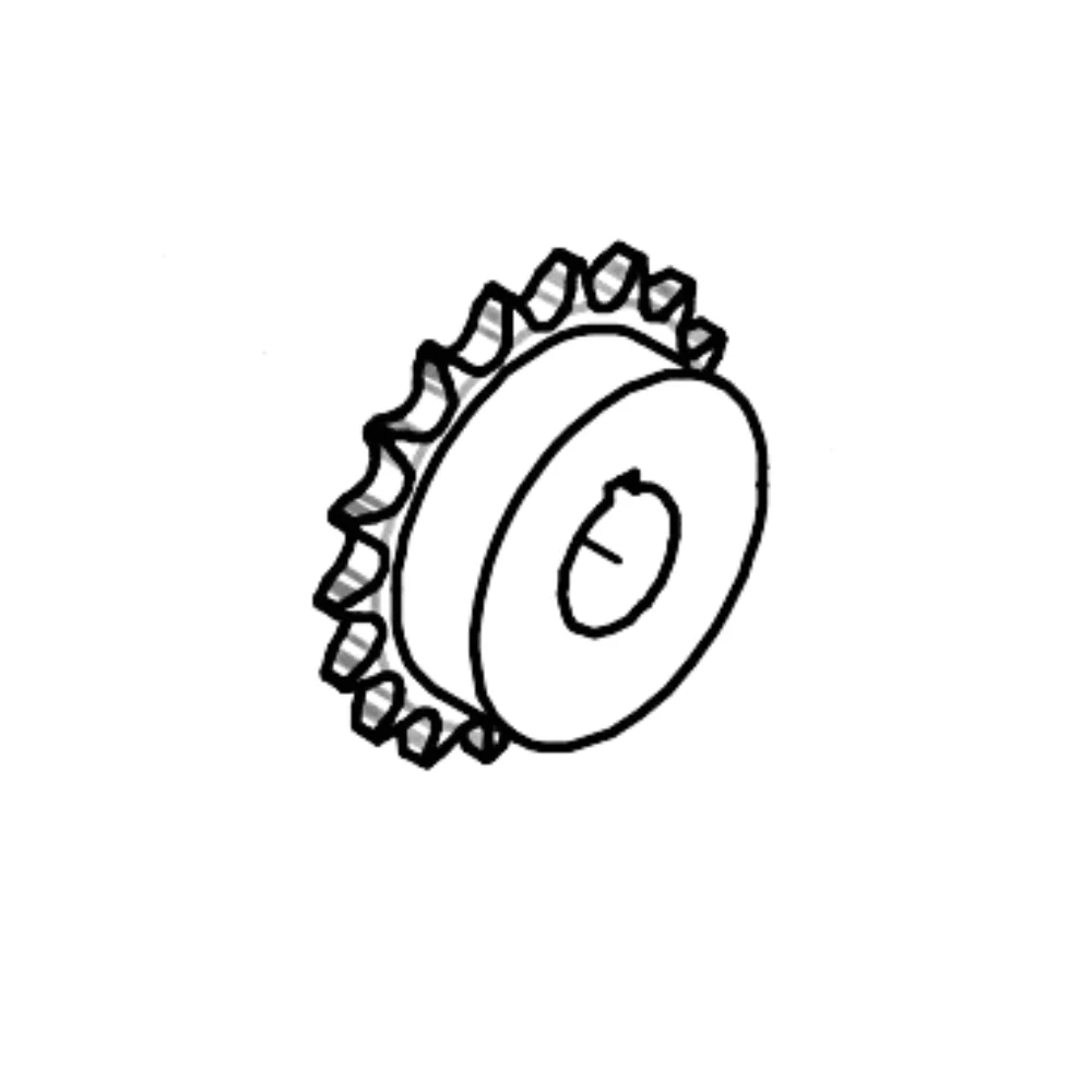 All-O-Matic Gearbox Small Drive Sprocket for SW-375DC | ALL-50B20TX78