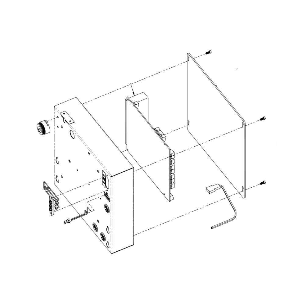 All-O-Matic Control Box Assembly for SL-45DC | ALL-CBX-AY45