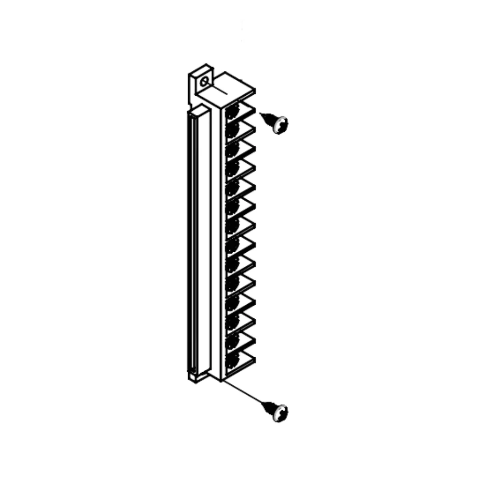 All-O-Matic Control Box 14 Pin PC-Board Terminal Strip Without the Back Plate | ALL-COM-1002