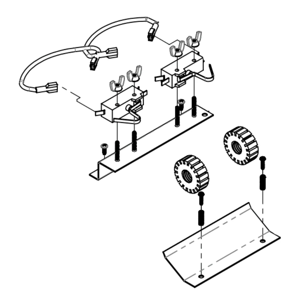 All-O-Matic Limit Switch Assembly for OH-200AC | ALL-LSB-AY201