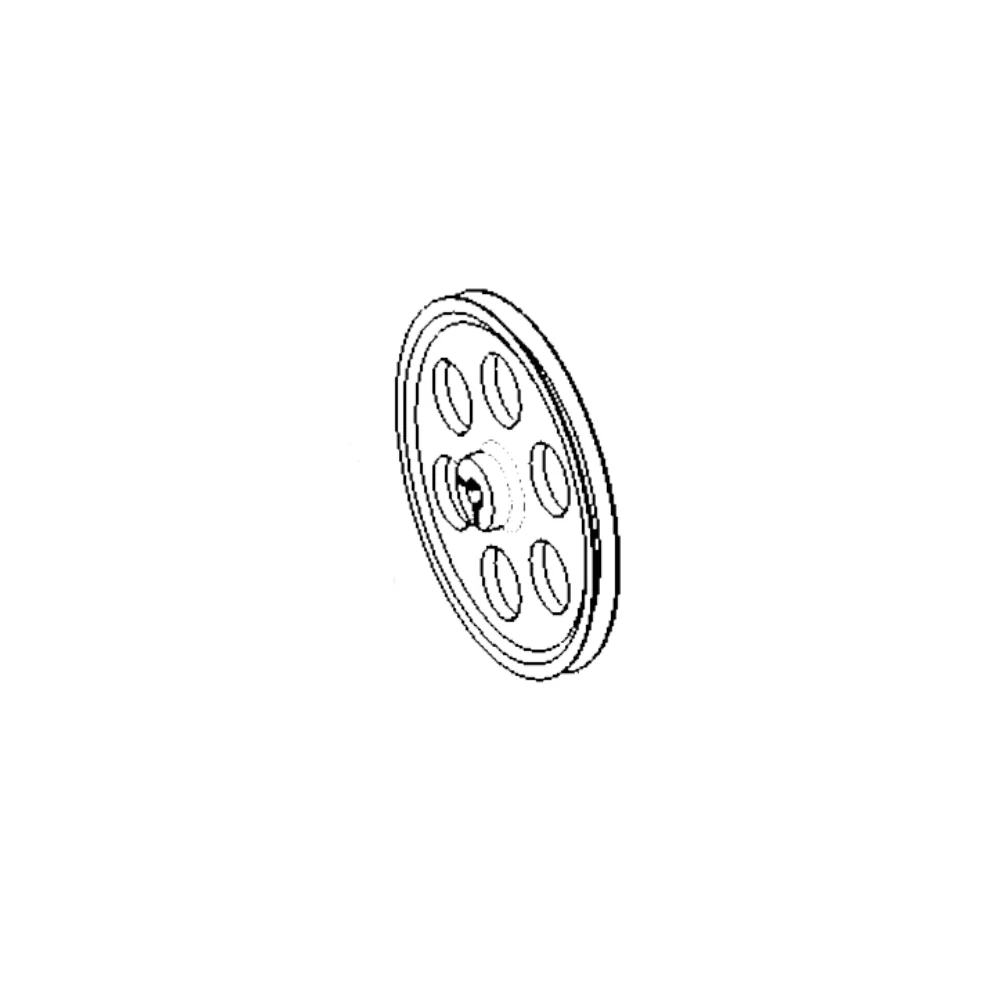 All-O-Matic 8" Gear Box Pulley With Key For SW-300DC and SW-300AC | ALL-PLY-8