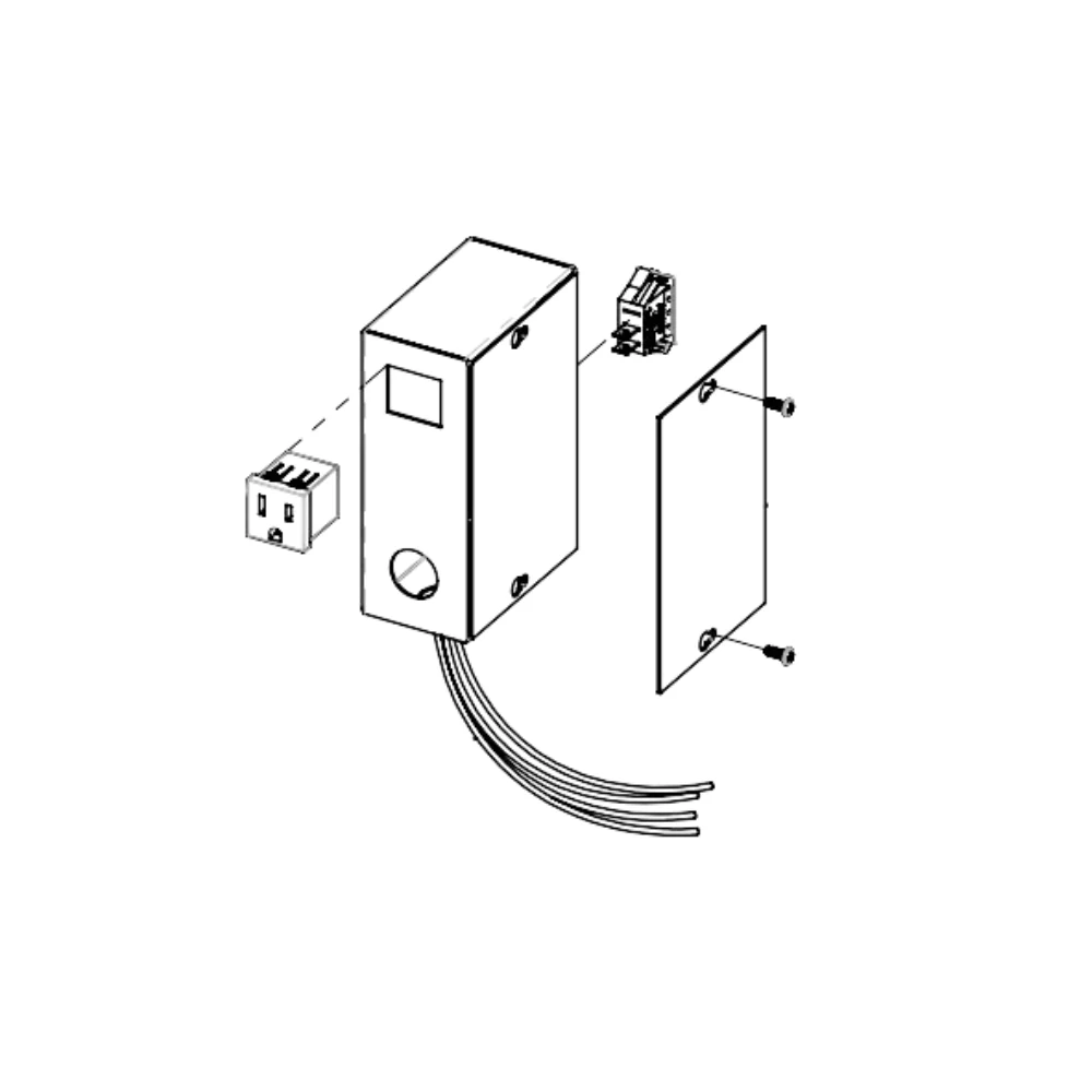 All-O-Matic Power Supply Box Assembly For SL-150AC | ALL-PSB-AY151