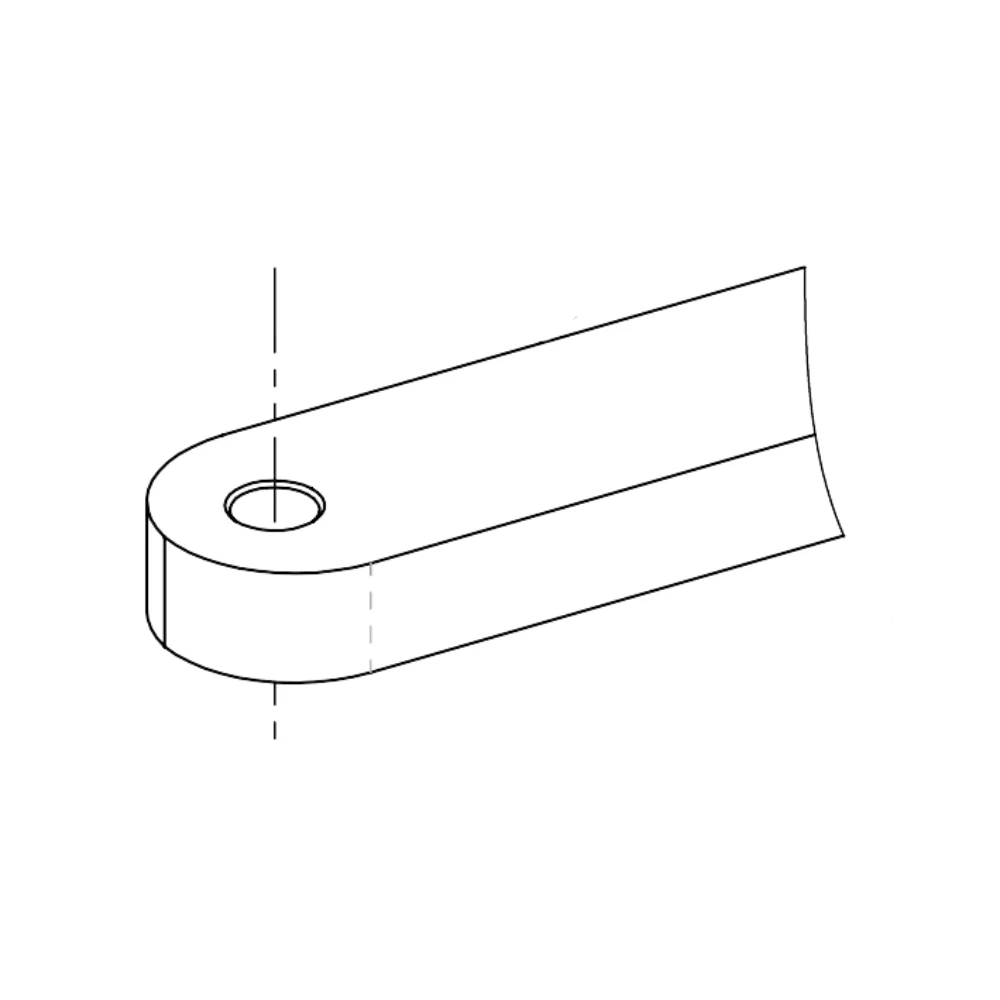 All-O-Matic Swinger Arm Gate Bracket Attachment Bar | ALL-SAB-300RR