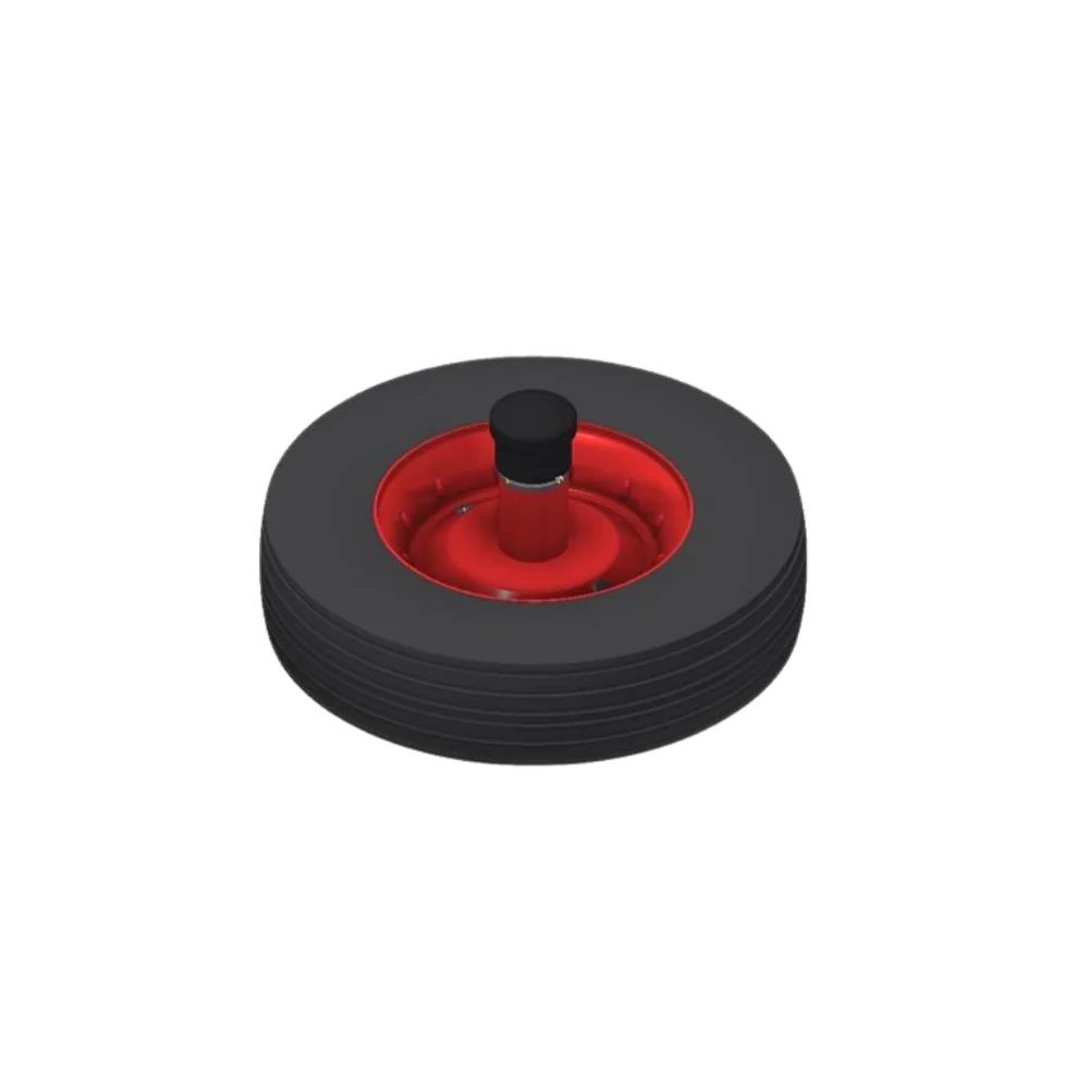 Amerex Wheel 12.5 Red with Hardware | AME-06377