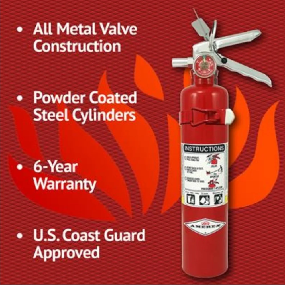 Amerex 2.5lb ABC Fire Extinguisher - Model B417T | AME-15217 - Image 2