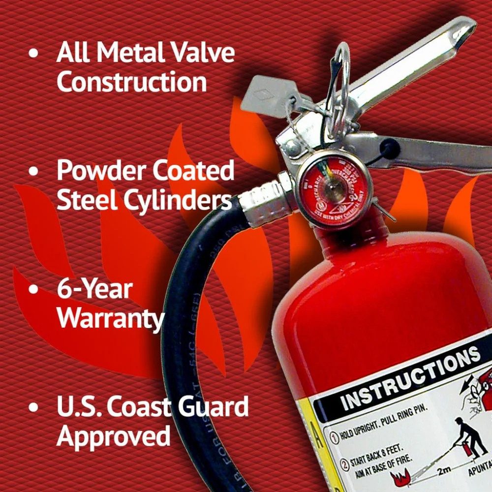 Amerex 5lb ABC Fire Extinguisher - Model B402 | AME-15280 - Image 2