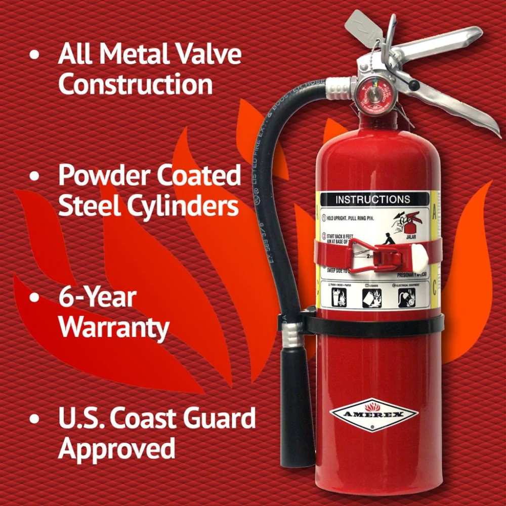 Amerex 5lb ABC Fire Extinguisher - Model B500T | AME-15310 - Image 2