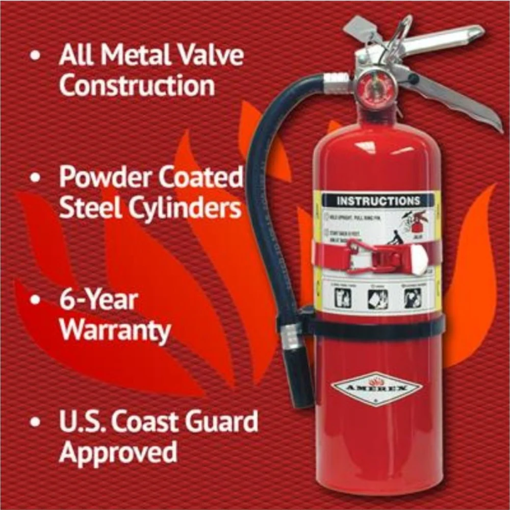 Amerex 5lb ABC Fire Extinguisher - Model B402TC | AME-15914 - Image 2