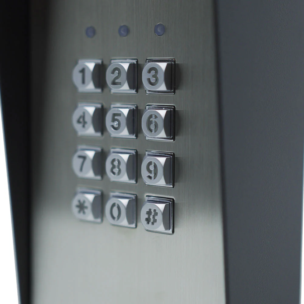 Post Mount Digital Keypad With 1000 User Codes | FAS-TS-1000PWRVR - Image 3