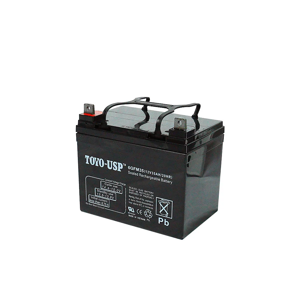 ASE Battery 35AH, 12V, Sealed Lead Acid NB Terminals | FAS-12350