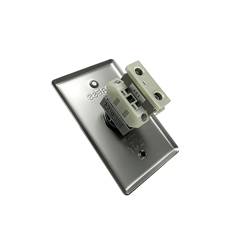 ASE FAS-H-PB110 Red "Push To Exit" Button - Image 3