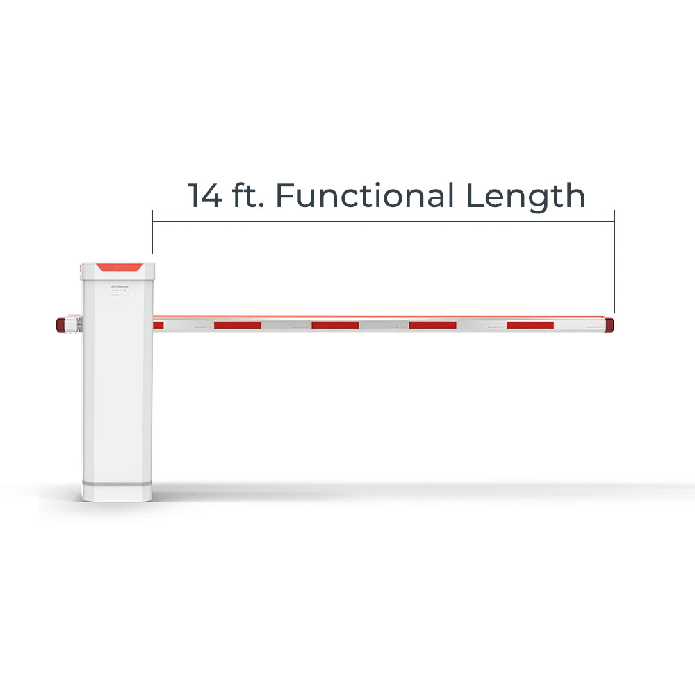 ASE TECHNA LED Lighted Barrier Gate Arm 14' Coverage (3-Piece Kit) - Image 2