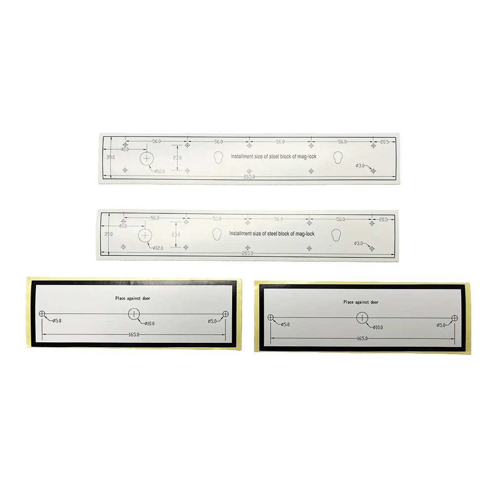 Surface Mount UL Listed Double Door Magnetic Lock | FAS-HUL2X1200LSDM - Image 4