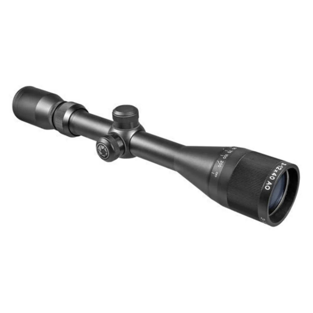 Barska 3-12x40 AO Airgun Reverse Recoil Rifle Scope w/ Mil-Dot Reticle | BAR-AC10008