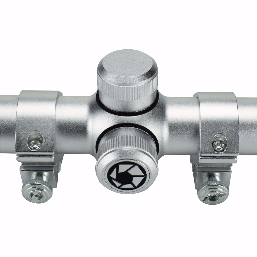 Barska 4x32mm Plinker-22 Silver Finish Rifle Scope with Rings | BAR-AC10040 - Image 5