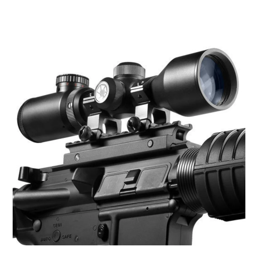 Barska 3-9x42mm IR Contour Mil-Dot Compact Rifle Scope | BAR-AC10552 - Image 2