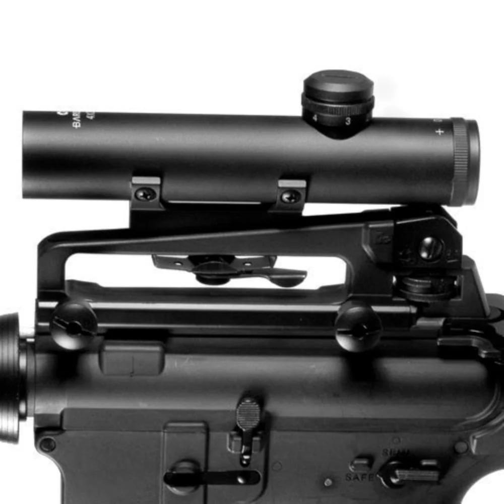 Barska 4x20mm Electro Sight Carry Handle Mil-Dot Rifle Scope w/ BDC Turret | BAR-AC11608 - Image 2