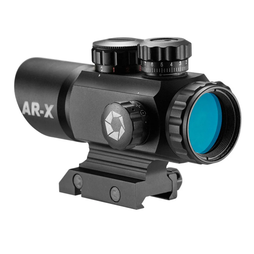 Barska 1x35mm IR AR-X Green / Red Multi Reticle Rifle Scope | BAR-AC12176 - Image 2