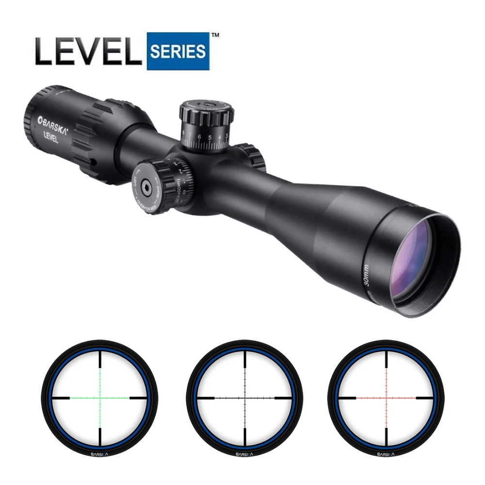 Barska LEVEL 1.5-6x 44mm IR MOA Rifle Scope Matte Black | BAR-AC12780 - Image 5