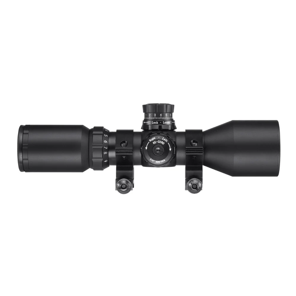 Barska 3-9x 42 IR Contour Compact Rifle Scope with Trace Reticle | BAR-AC13268 - Image 2