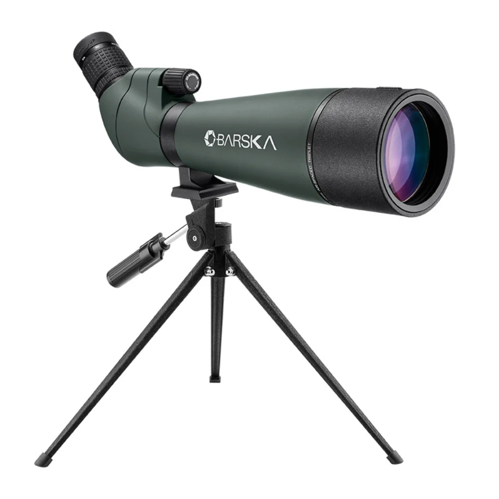 Barska 20-60x80mm WP Colorado Spotting Scope Straight Green | BAR-AD12756