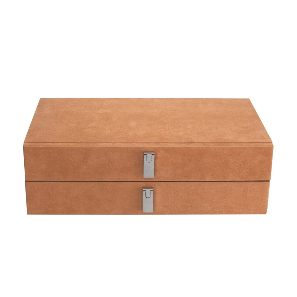 Barska Suede-Lined Jewelry Storage Drawer Set Tan | BAR-AF13318