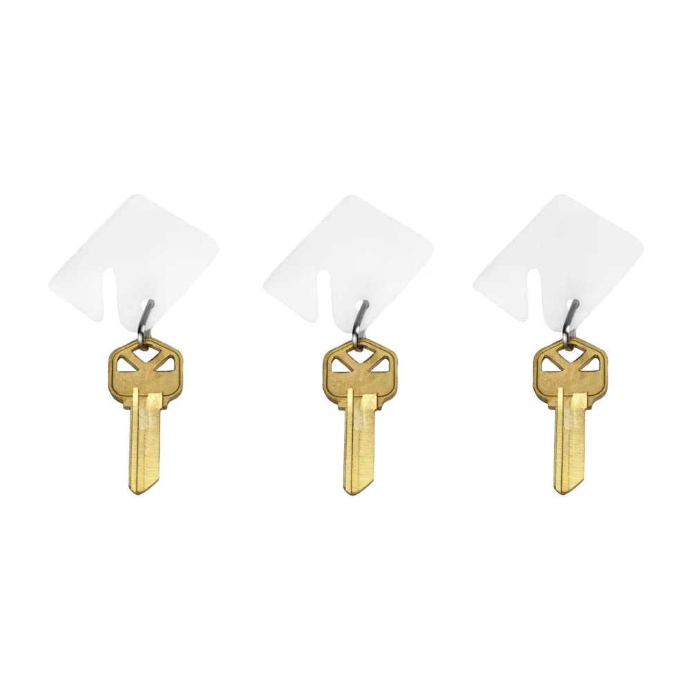 Barska 50 White Key Tags For Key Cabinets | BAR-AF13488 - Image 2