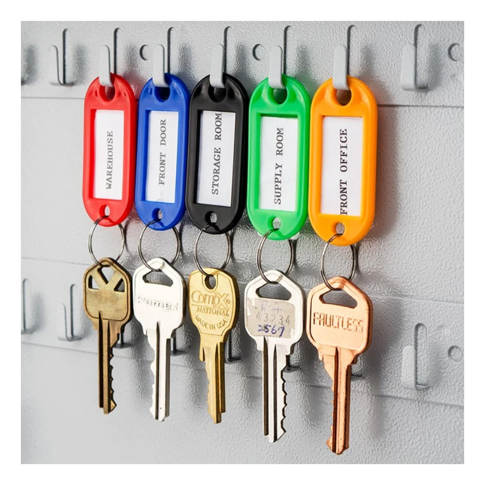 Barska Assorted Key Tags 100 Pack For Key Cabinets | BAR-AF13678