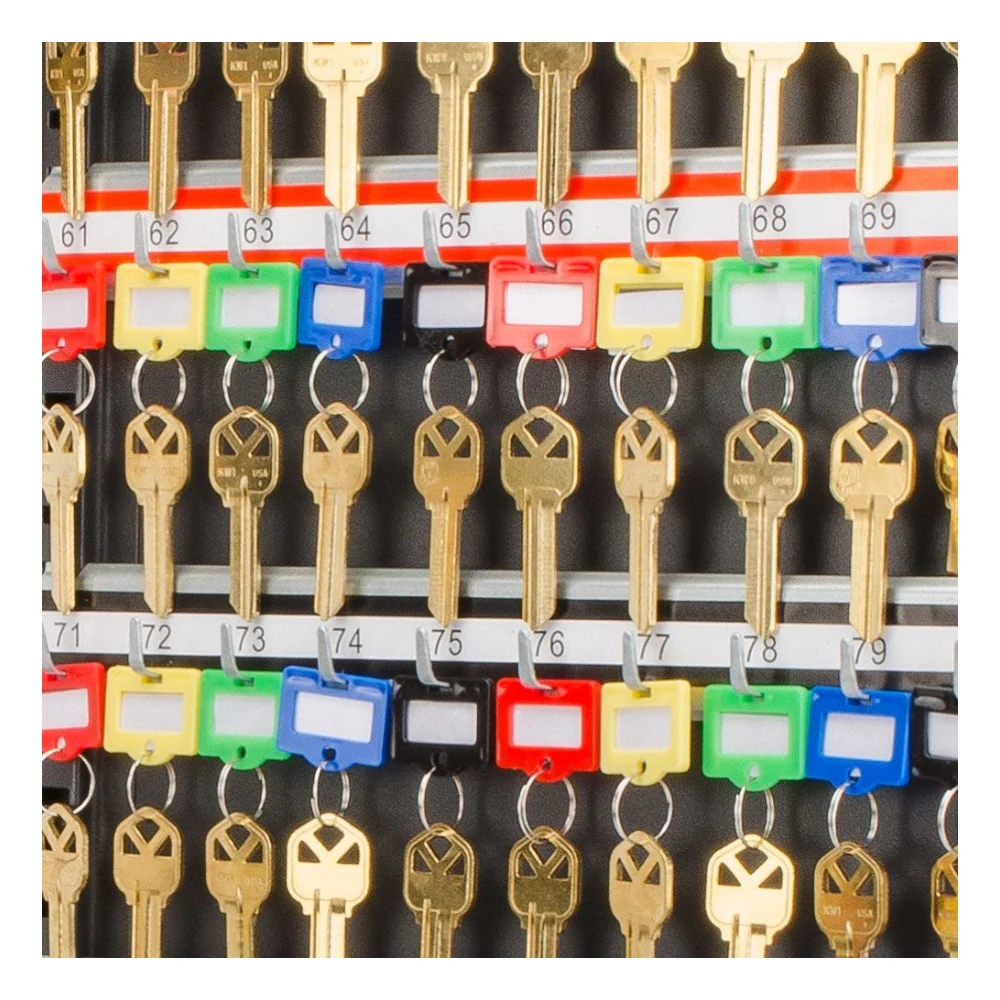 Barska Small Assorted Key Tags 100 Pack For Key Cabinets | BAR-AF13680