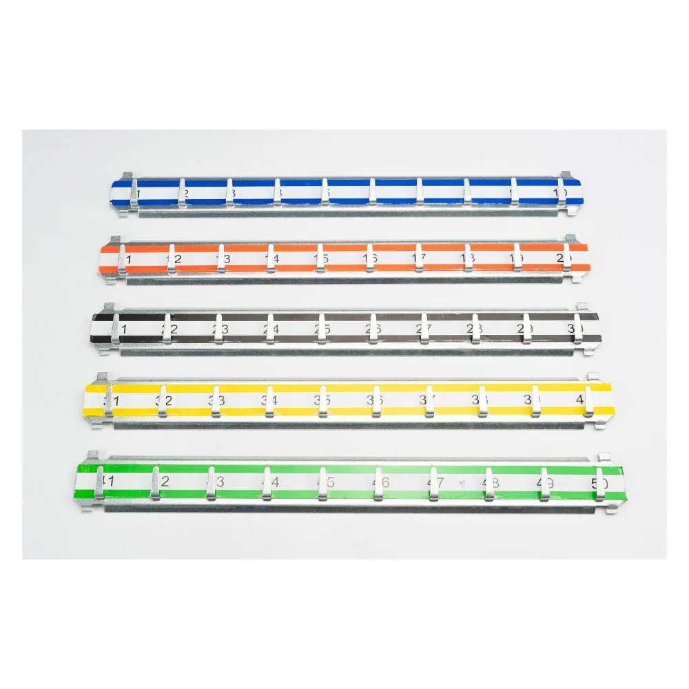 Barska Labeled Key Shelves with 1-100 Numbered Hooks for Key Cabinets | BAR-AF13682
