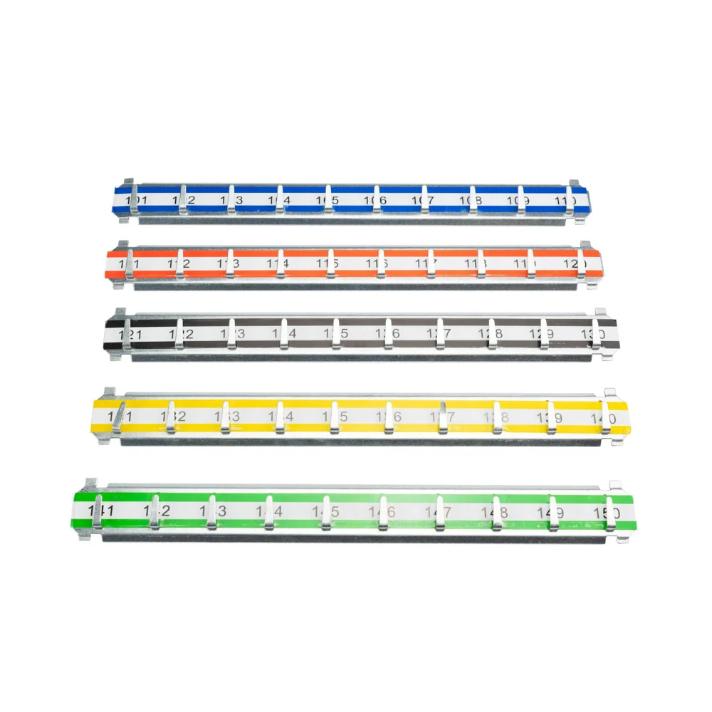 Barska Labeled Key Shelves with 101-200 Numbered Hooks for Key Cabinets | BAR-AF13684 - Image 4