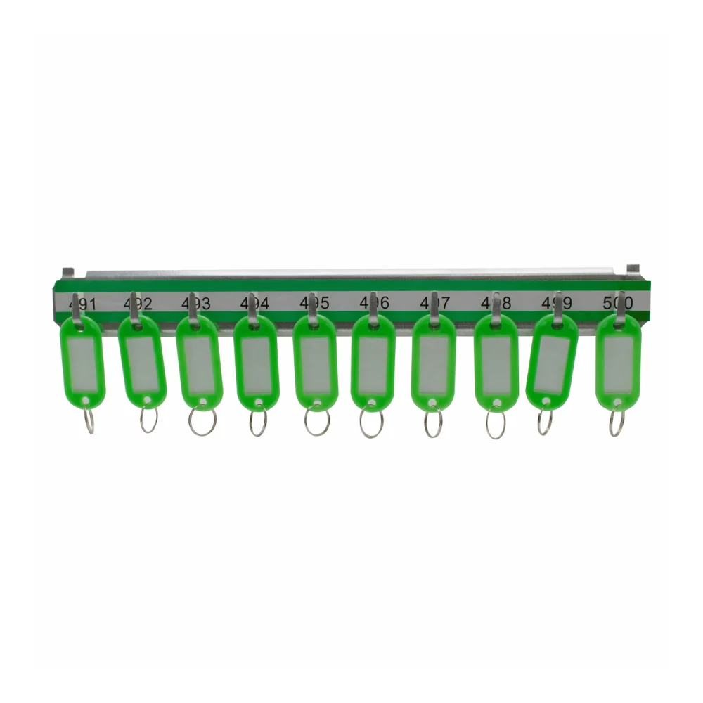 Barska Labeled Key Shelves with 401-500 Numbered Hooks for Key Cabinets | BAR-AF13690 - Image 2