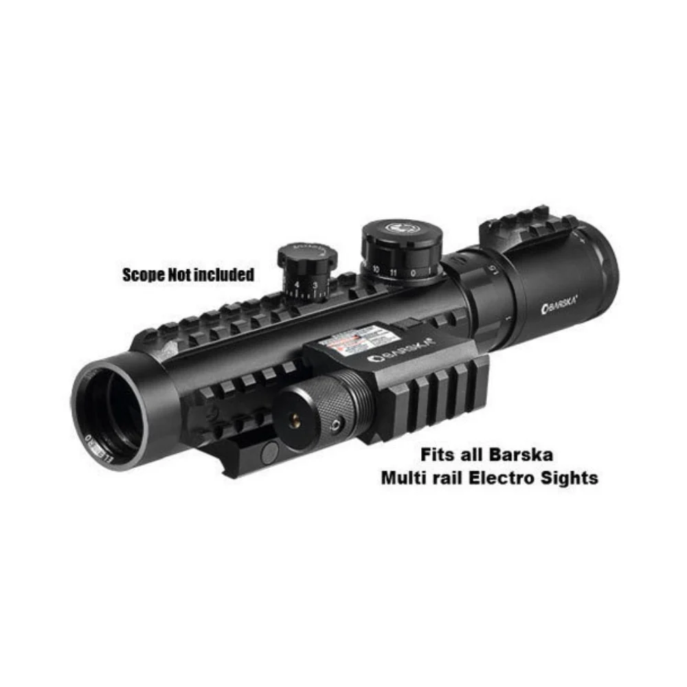 Barska GLX Red Laser with Built-In Mount & Rail | BAR-AU11406 - Image 4