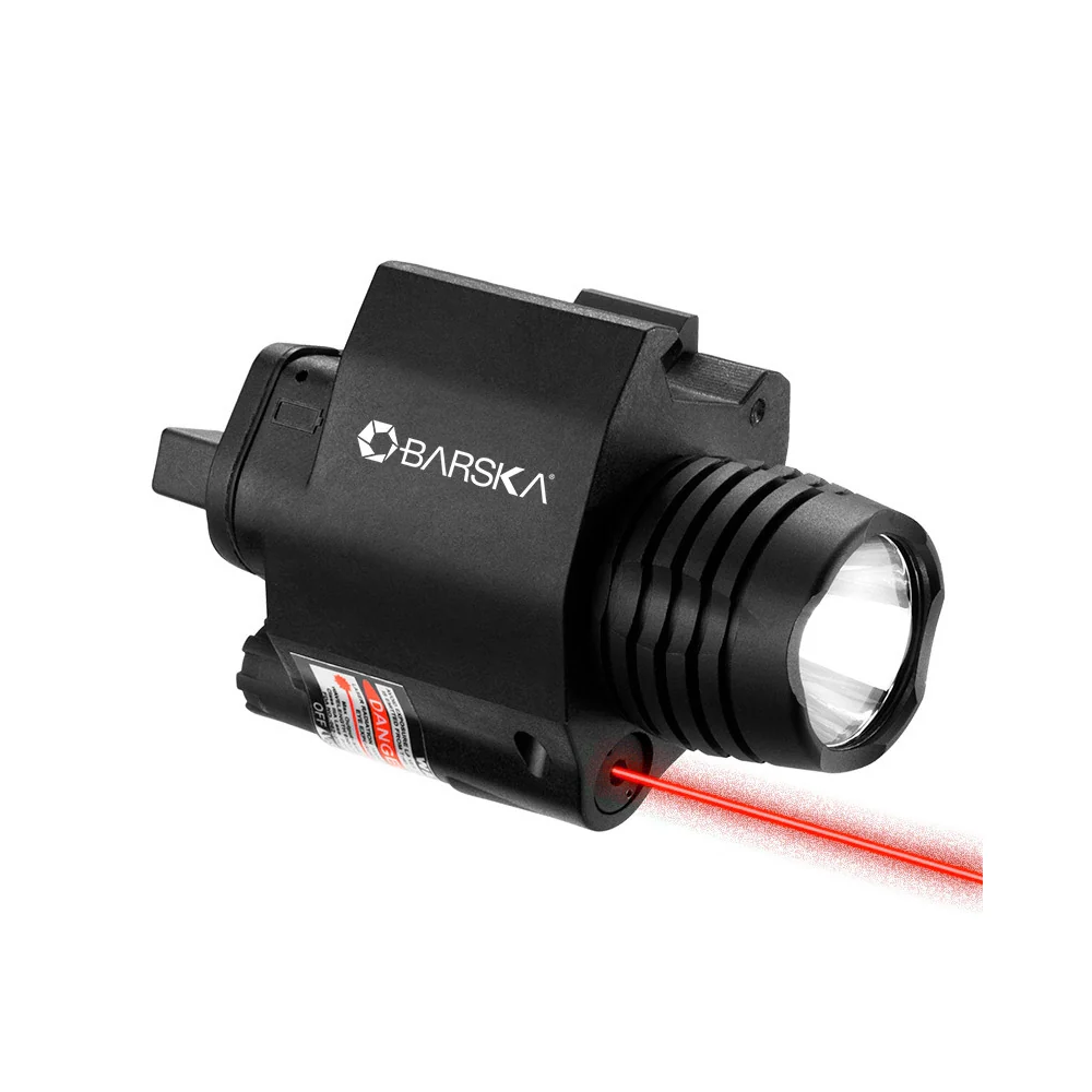 Barska Red Laser with 200 Lumen Flashlight | BAR-AU12714