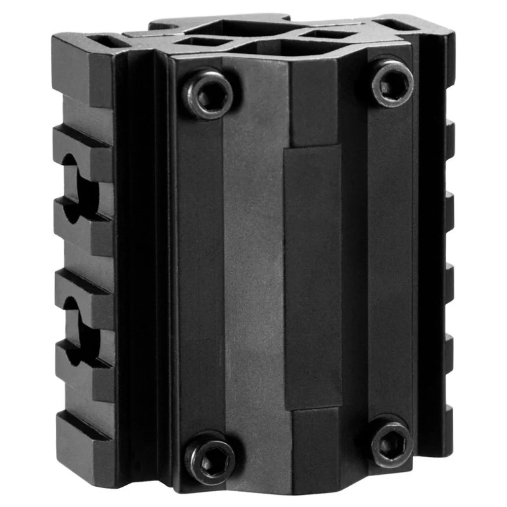 Barska Double Rifle Barrel Mount - Tri-Rail - 5 Sections | BAR-AW12004 - Image 2