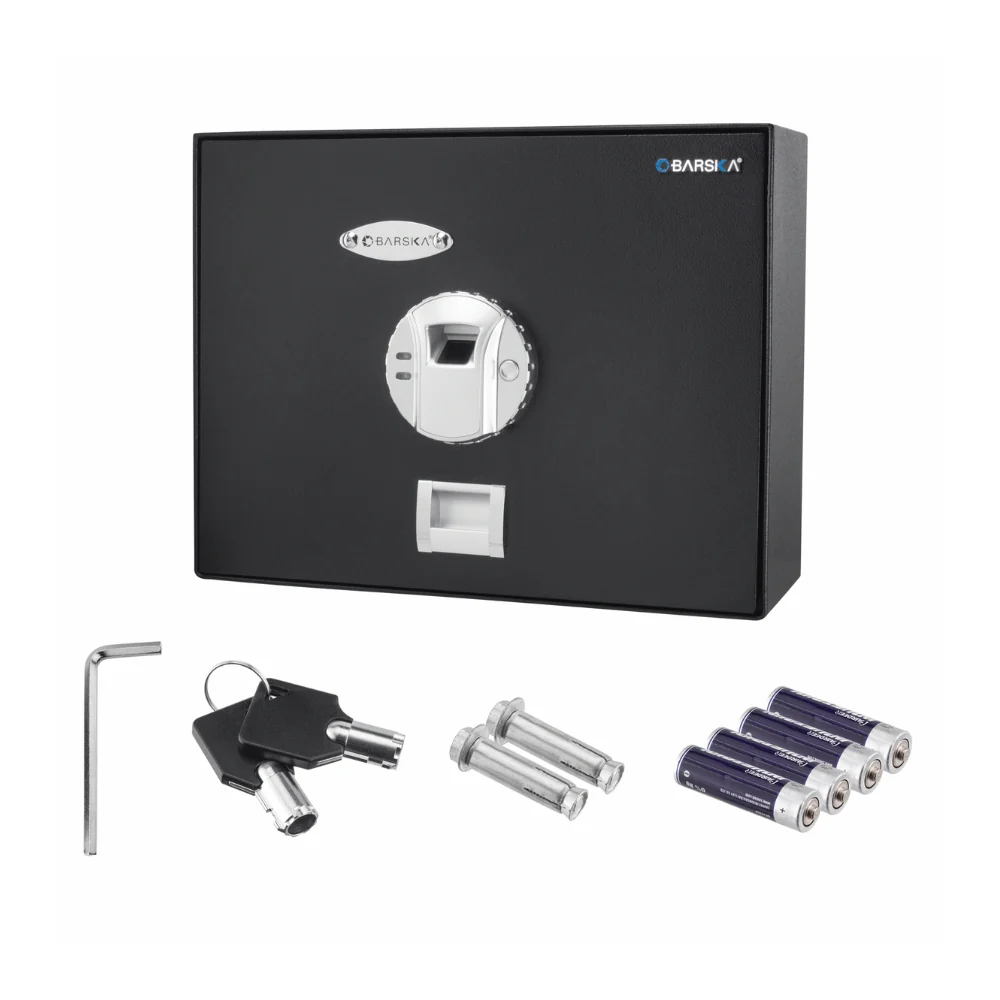 Barska Top Opening Drawer Safe with Fingerprint Lock | BAR-AX11556 - Image 7